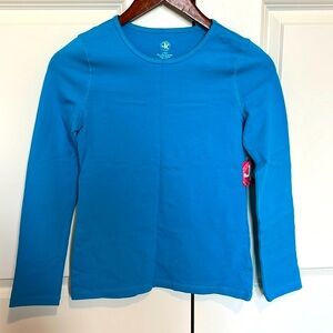 **NWT** Girls Long Sleeve Shirts - Teal and Purple
